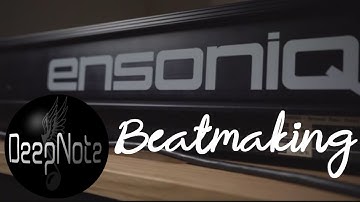 Making a Beat using ONLY the Ensoniq SQ1 Plus Keyboard - Part II Featuring Scotty 2X