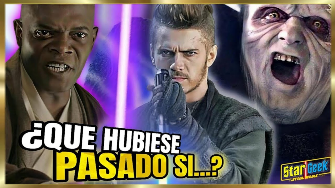 🤯¿Y si Anakin Salvaba a Mace Windu en Lugar de Palpatine?