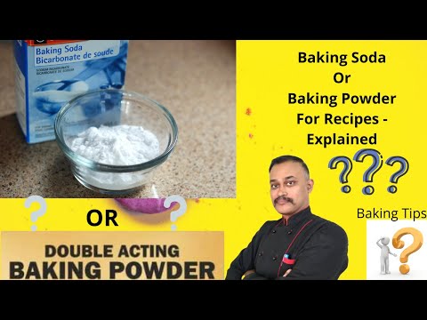 Baking Powder Or Baking Soda To Use In Recipes Explained | Baking Tips hqdefault