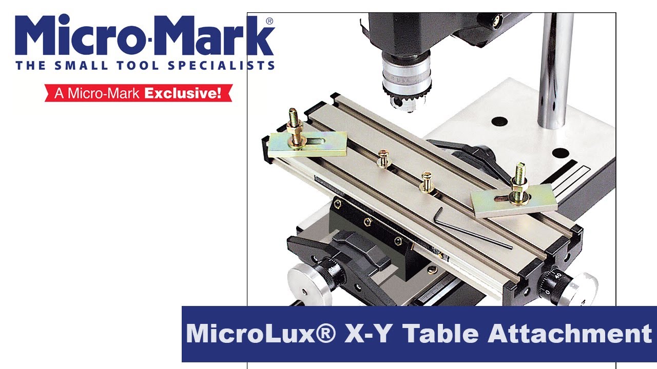 How To Use X-Y Table Attachment With The Drill Press To Increase