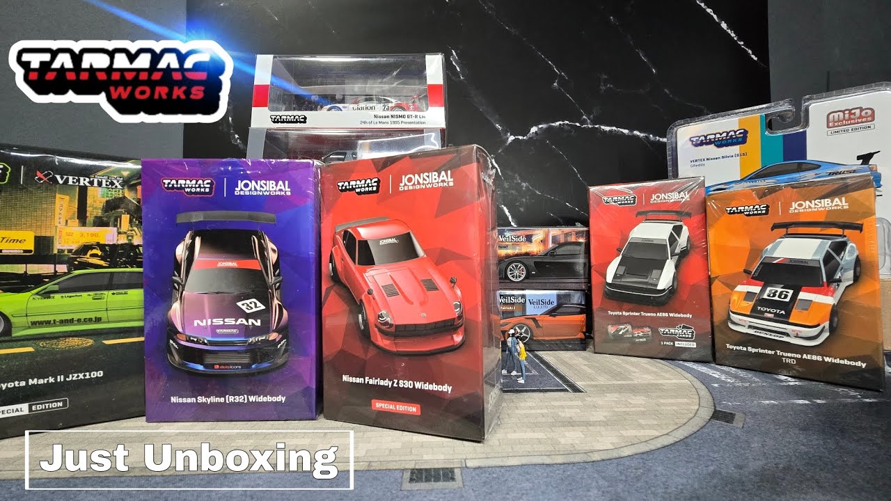 Jonsibal Nissan Skyline R32 Widebody | Fairlady Z S30 | Toyota AE86 | VERTEX Toyota Mark II Tarma...