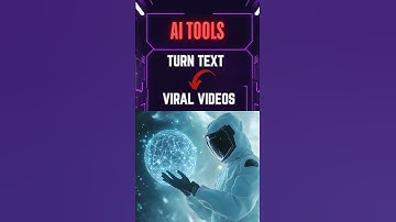 Turn Text into VIRAL Videos in Seconds with These AI Tools ⚡
