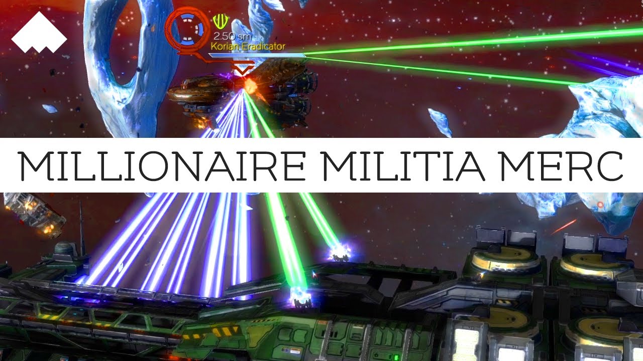 Rebel Galaxy Mods Militia Missions In The Mckinley Heavy Cruiser Youtube