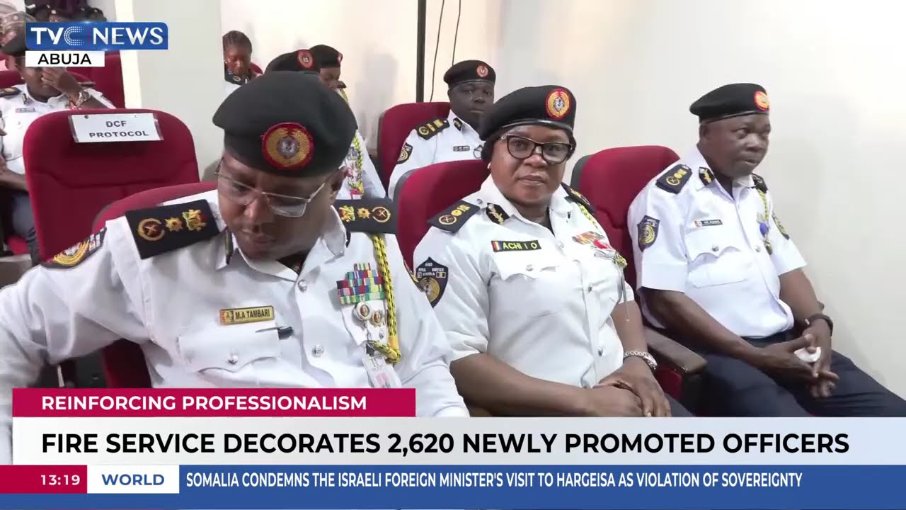 Federal Fire Service Decorates 2,620 Newly Promoted Officers