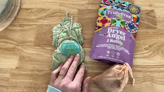 Review of Dryer Angel  Refillable Non Toxic Dryer Sheet Alternative Softener and Scent #amazonfinds