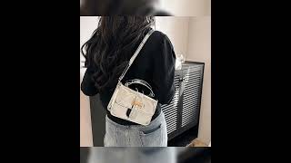 Light Luxury Patent Leather Portable Shoulder Bag