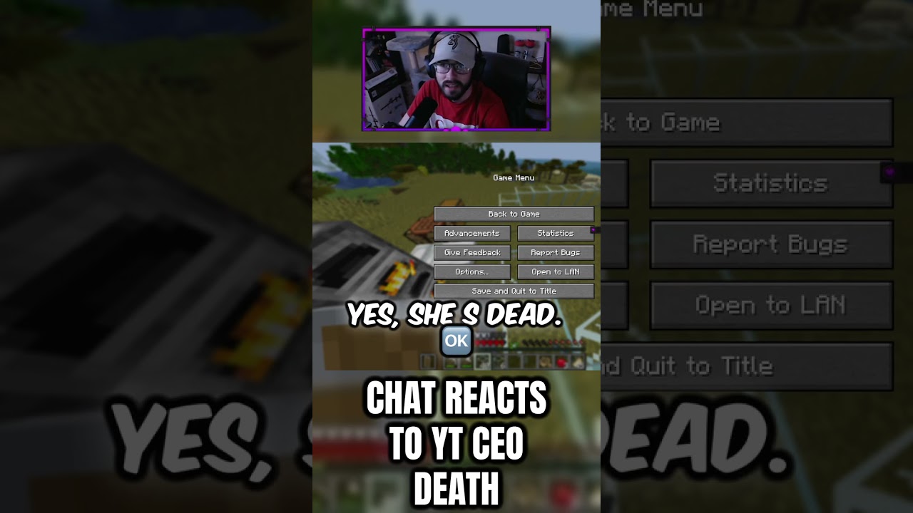 chat reacts to youtube CEOs death...  