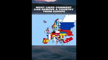 Most liked comment can remove a country #shorts