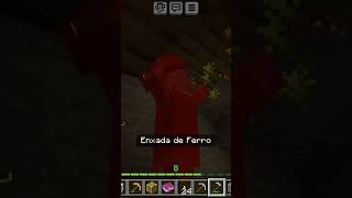 encontrei uma mina/matando mob agressivo #minecraft #terrariabrasil #mod #minecreft #games