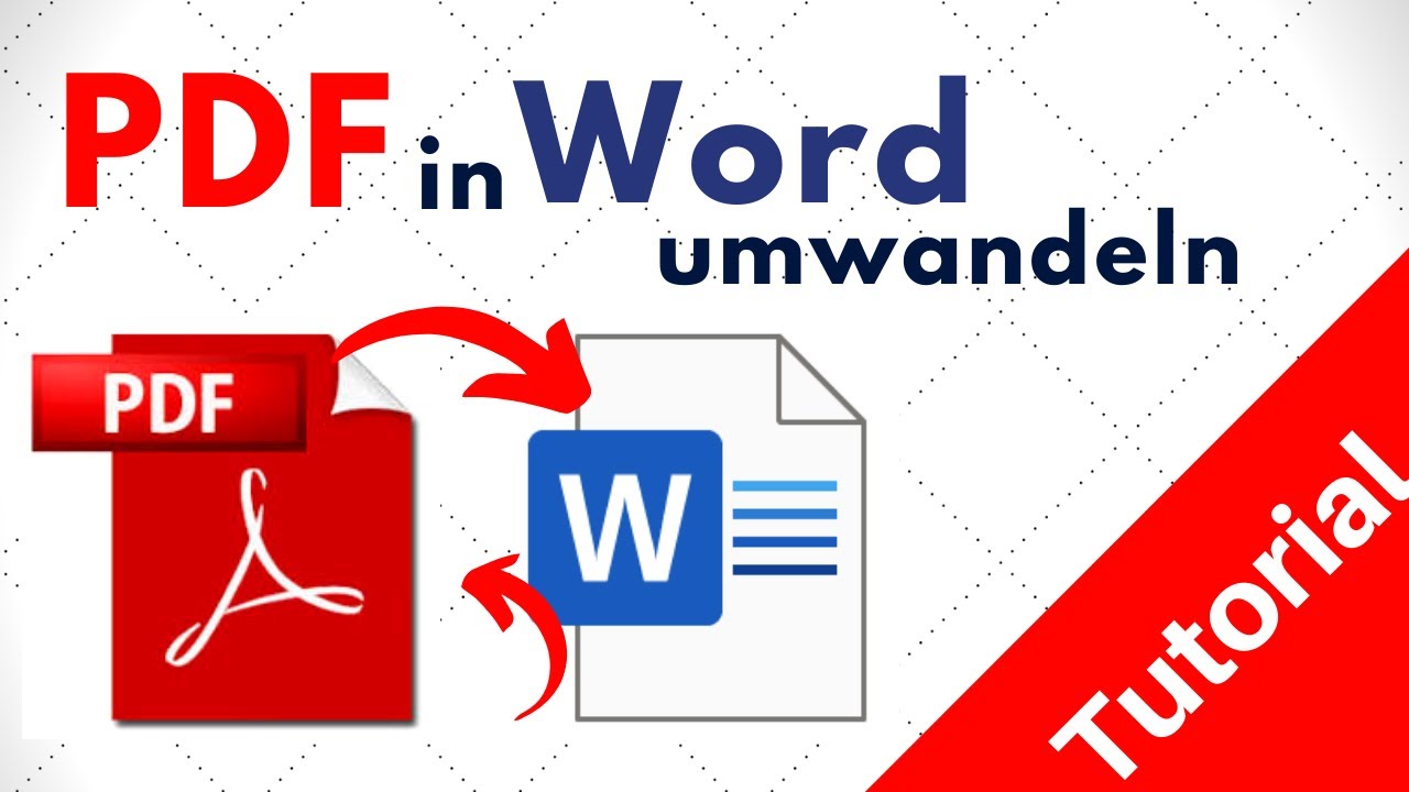 New PDF in Word umwandeln | Tutorial 2021
