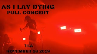 As I Lay Dying Full Concert (Shaped By Fire Tour 2019)