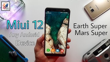 Install Miui 12 Super Wallpaper on Any Andorid Devices|MiUi 12 Earth & Mars Live Wallpaper No Root