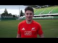 What happens after an All Blacks training session in Perth?