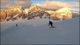 Skiing on the moon - Ski Safari In the Dolomites - Lagazuoi - 08/01/2024 - 16.15