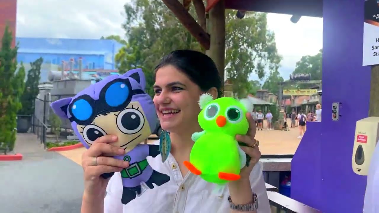 Mikhail’s First Theme Park ! WB Theme Park, Gold Coast