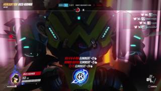 Overwatch D.Va multikill 5X