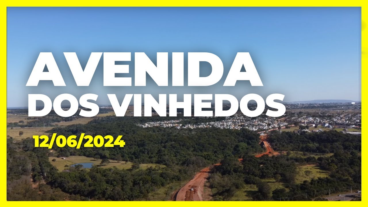 🟡 AVENIDA DOS VINHEDOS: ACOMPANHE A EVOLUÇÃO DAS OBRAS EM SENADOR ...