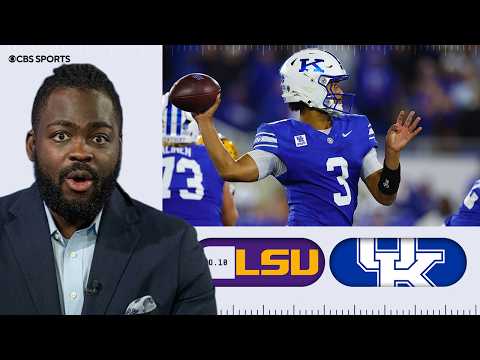 No. 10 LSU falls in overtime to unranked Kentucky on the road in Week 6