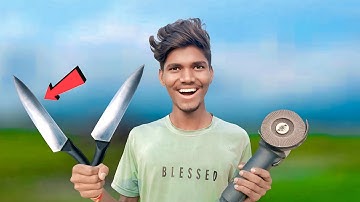 Amazing Method To Sharpen A Knife Like A Razor Sharp In Just 3 Minutes
