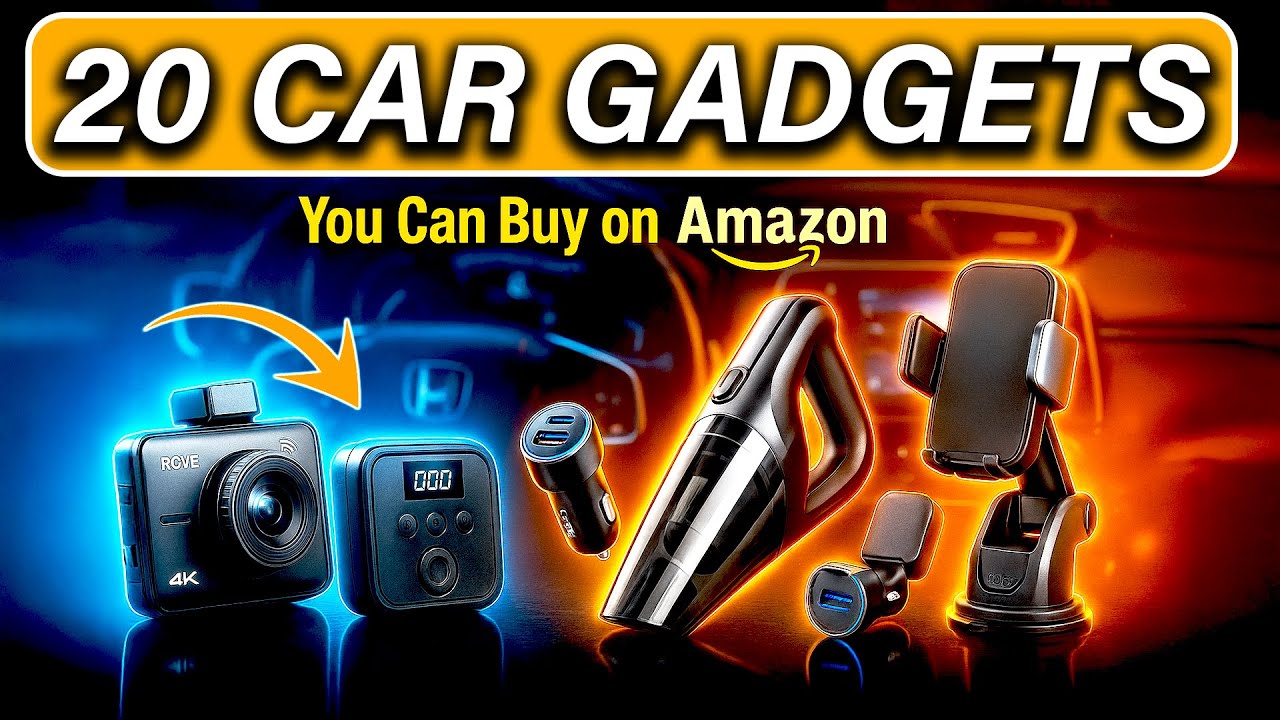 20 автомобильных гаджетов, которые можно купить на Amazon