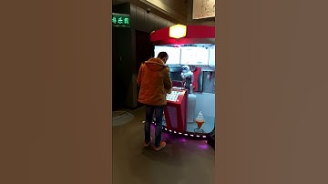 ROBOT AUTOMATIC ICE CREAM SALE MACHINE-Jessica
