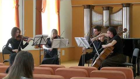 Arthur Honegger - String Quartet №1 part2.