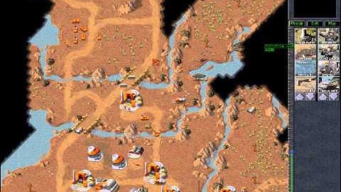 vid#28 C&C95 Tiberian Dawn CnCnet Multiplayer MattAttack vs. Gadafi