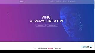 Vinci - Creative Multi-Purpose HTML Template        Trevelyan Cahyo