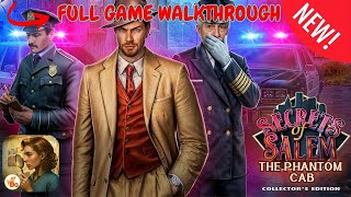 SECRETS OF SALEM THE PHANTOM CAB - Full Walkthrough ♥ Let's Play ♥