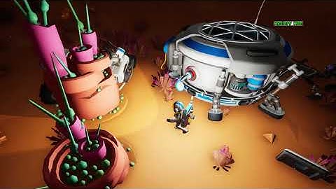 Astroneer VTOL | Calidor planet resources search on VTOL Aircraft | Calidor Sky view