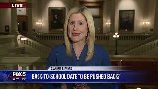 Recommendations for school start dates to be pushed back