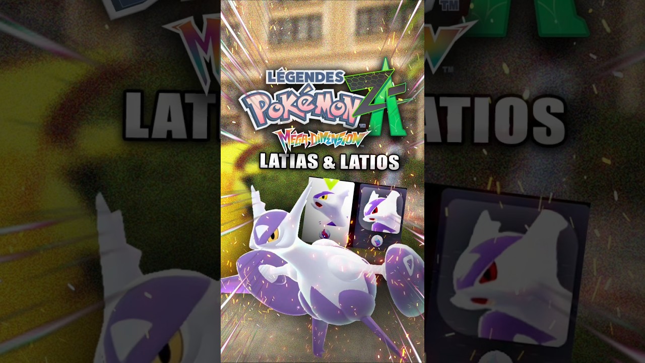 Capturer Latias et Latios, 2 Pokemon Légendaires SECRETS de Pokemon Legends ZA (DLC MEGA DIMENSION)