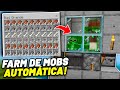 MOBTRAP 100% AUTOMÁTICA com SEPARADOR de ITENS no Minecraft Bedrock 1.21 (XP + Loot Infinito)