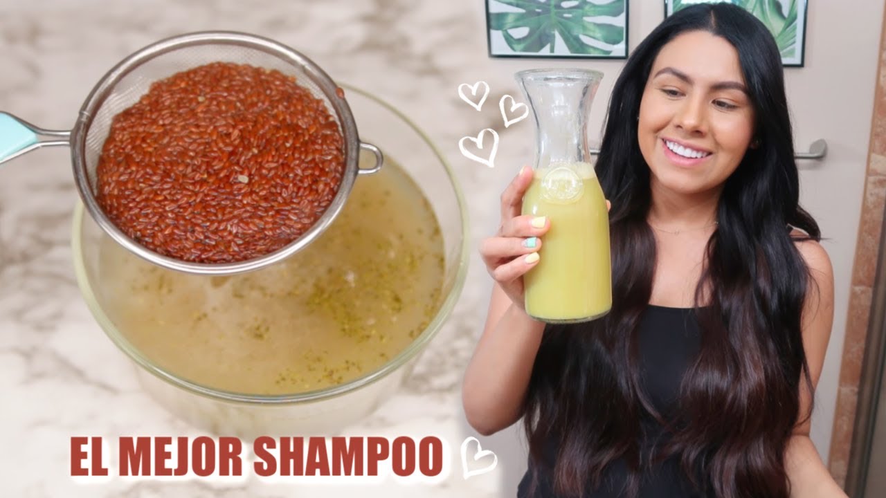 Shampoo Casero de Linaza y Sábila para Tener un Cabello Largo