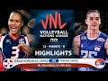 Gaila González López vs Vanja Savic | Dominican Republic vs Serbia | Highlights | VNL 2021 (HD)