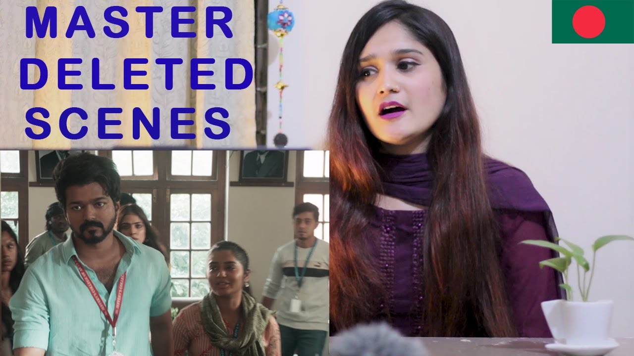 Bangladeshi Girl Reaction on Master Deleted Scene | Thalapathy Vijay | Master Movie | Tazmun Rino