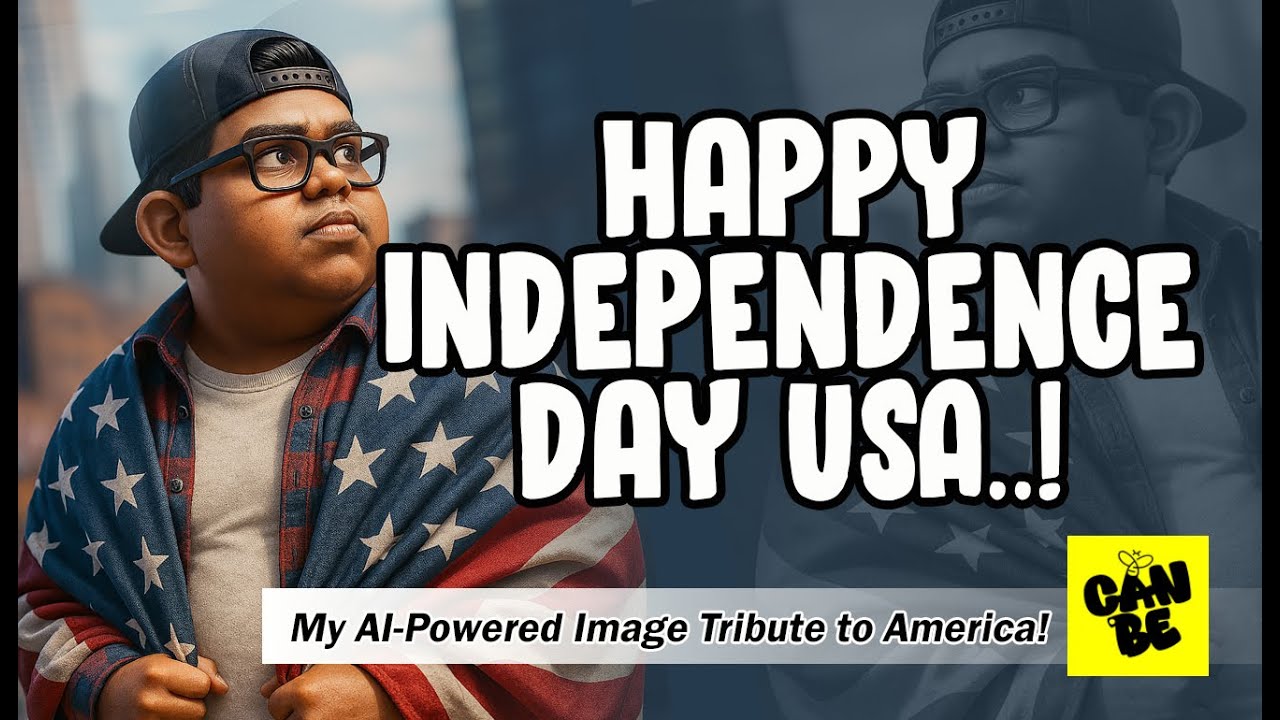 Happy Independence Day USA..! | My AI-Powered Image Tribute to America! |