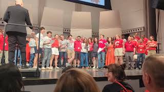 Cornell's Song of the Classes at the 2025 reunion - Corneliana night