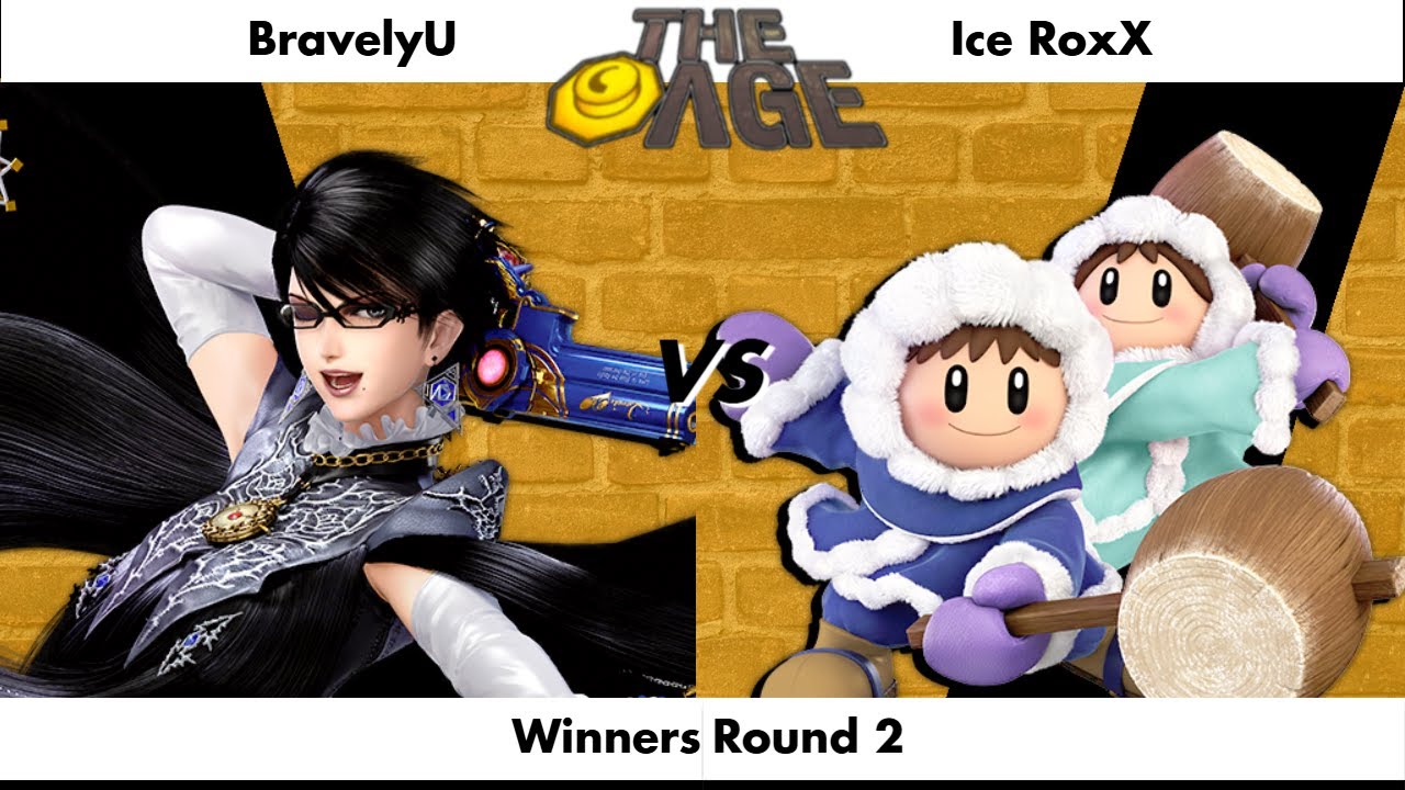 The Cage Series 37 - BravelyU (Bayonetta) Vs Ice RoxX (Ice Climbers) Winners Round 2