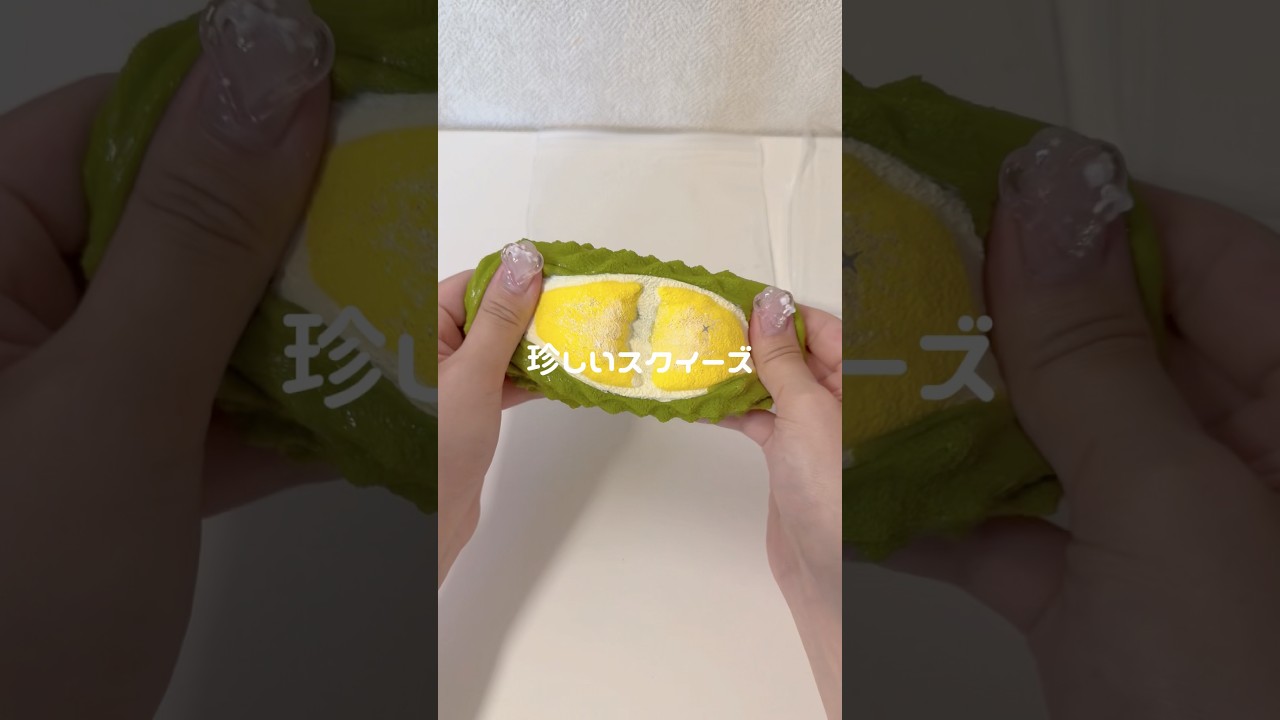 珍しいスクイーズゲットしたよ! #スクイーズ #スクイーズ紹介