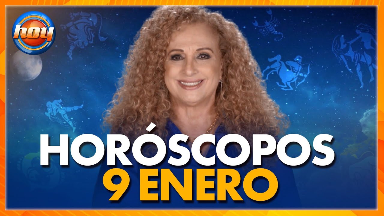 HORÓSCOPOS 9 de Enero 2025 | Mizada Mohamed | Programa Hoy - YouTube