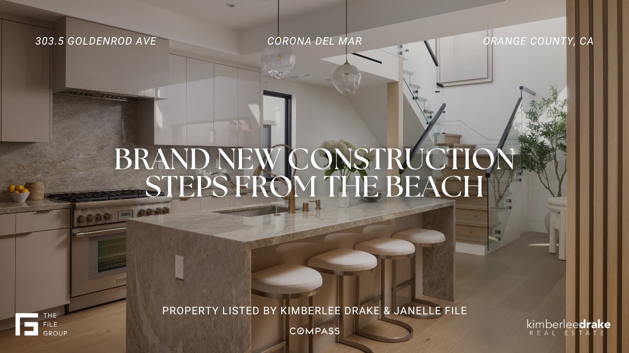 Luxury Home Tour | New Construction in Corona del Mar | 303.5 Goldenrod