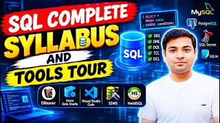 Structured Query Language (SQL) | Explained Syllabus & Tools Tour | SQL for Beginners | Day 3