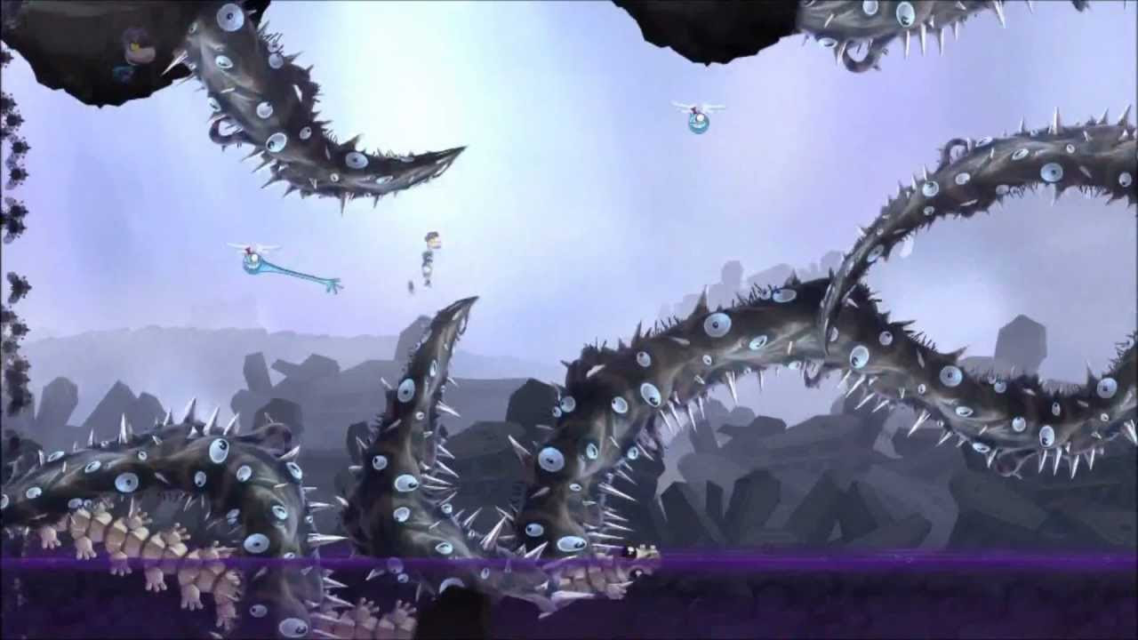 Rayman Origins 1080i HD Walkthrough Part 95   The Land of the Livid Dead