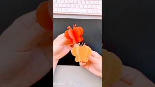 paper butterfly 🦋 #shorts #paperart #papercraft #trending #viralshorts #howtocrafts