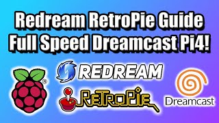 retropie redream set up guide - full speed dreamcast emulation on the pi4!