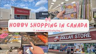 Hobby Shopping in Canada - A Bookish and Crafty Day