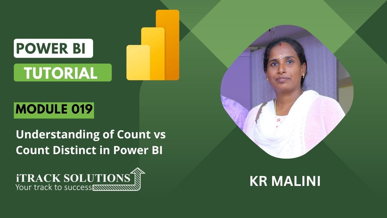#powerbi tutorial 019 : What is Count Vs Count Distinct #powerbi - YouTube