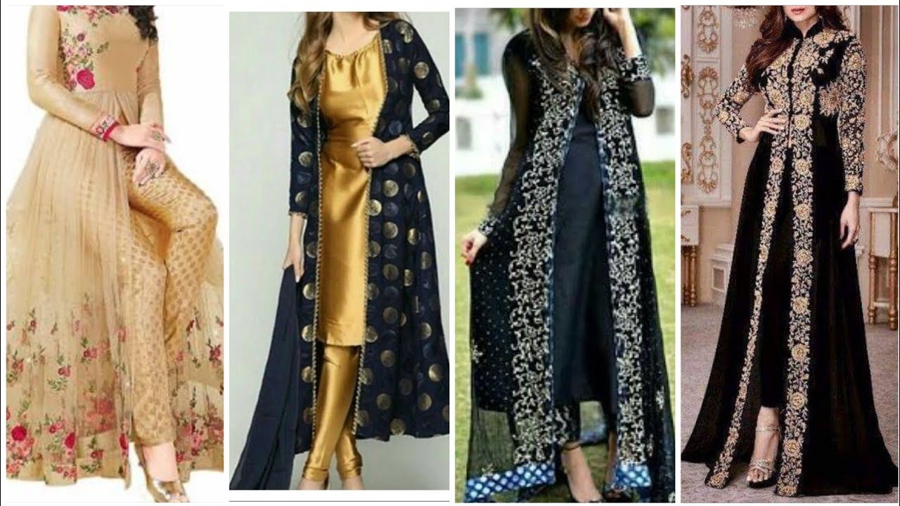 long net shrug design Jacket Lehenga Blouse Pakistani Bridal Dresses Indian  Wedding Outfits … | Shrug for dresses, Pakistani fancy dresses, Simple  pakistani dresses