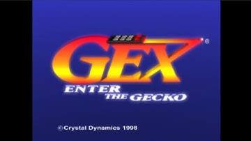 Gex - Enter The Gecko - Sony PlayStation - Intro & Title Screen